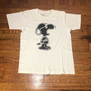 Kaws x Uniqlo x Peanuts tee